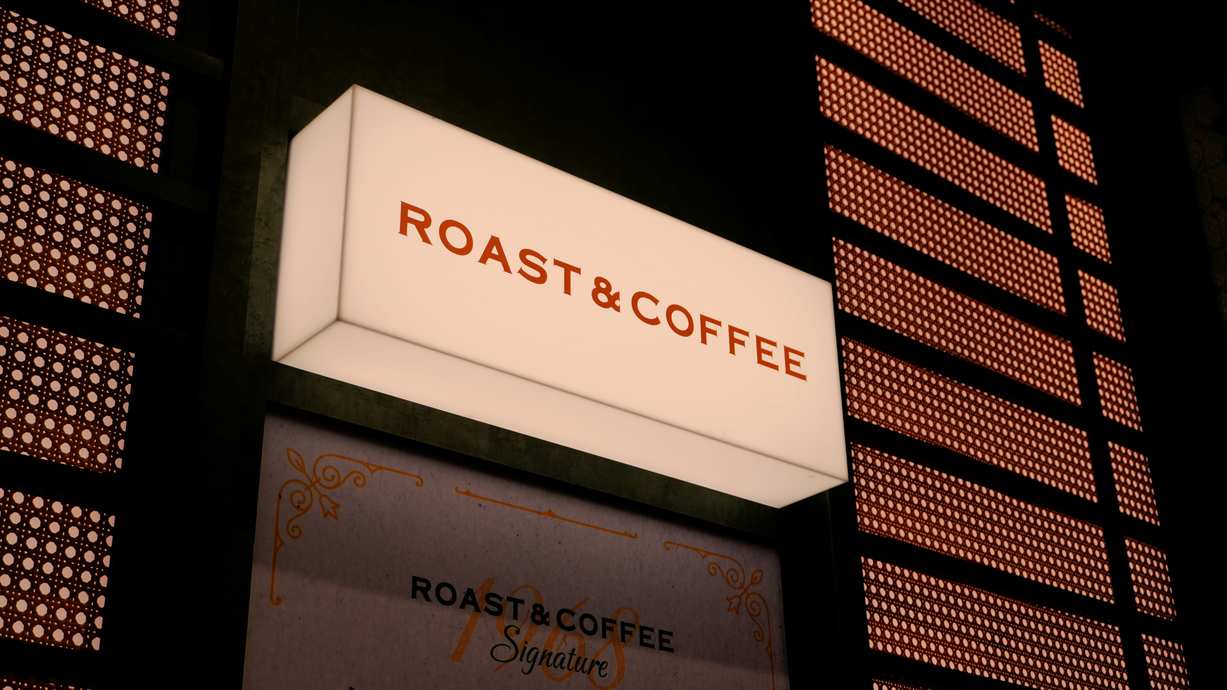 Roast & Coffee Signage
