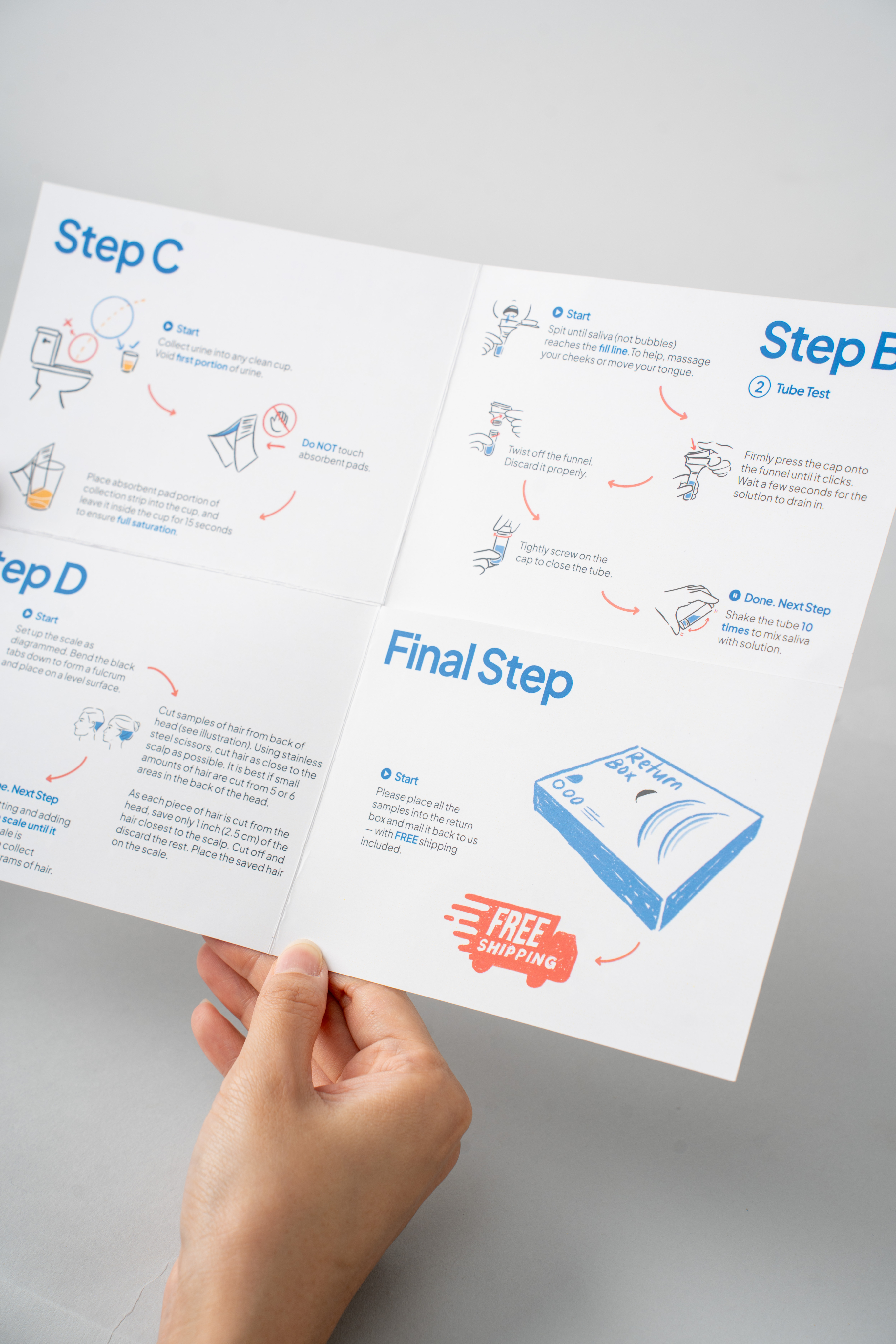 DNA+ instruction guide