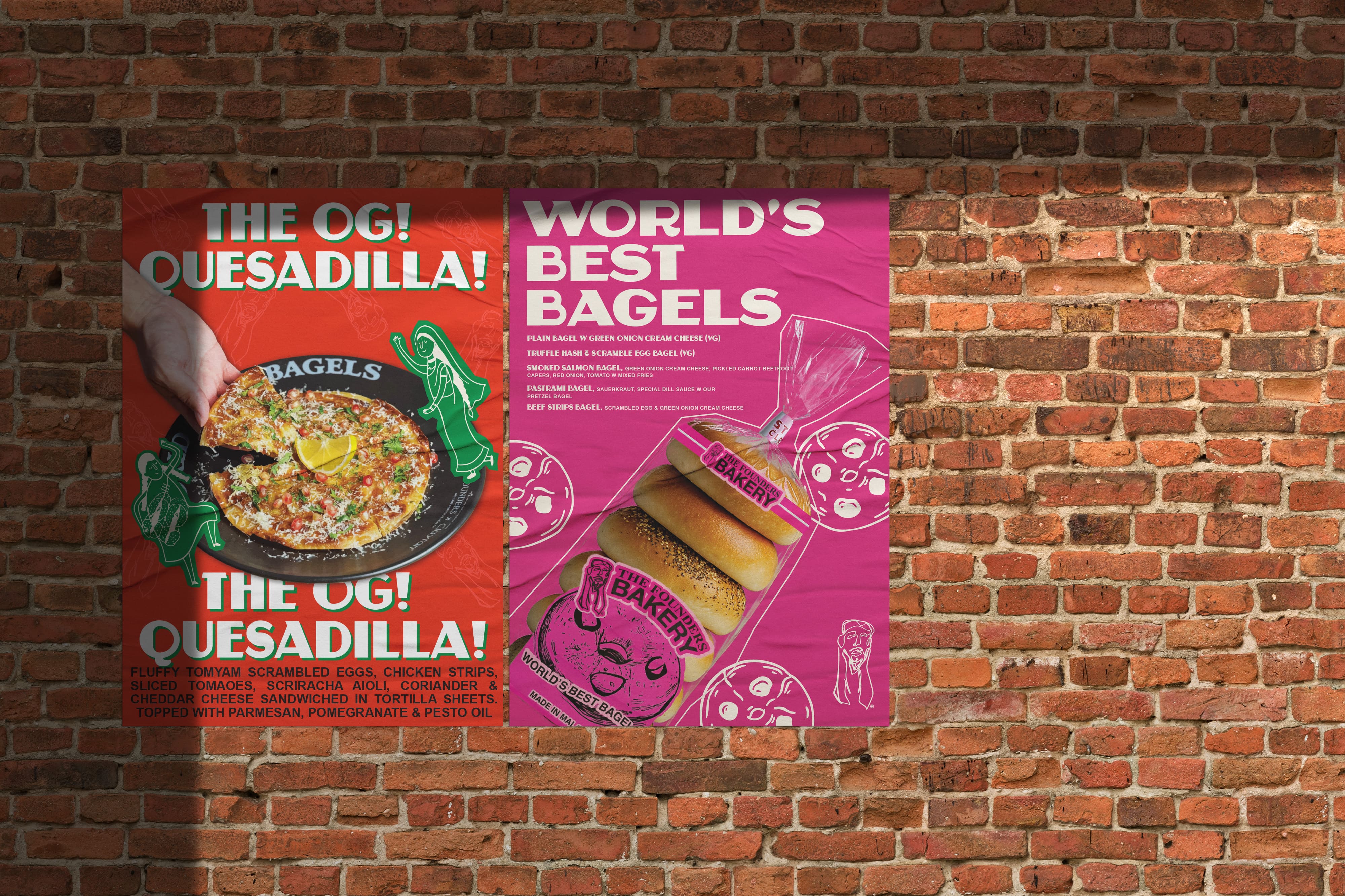 The Founders wall poster applications